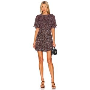Free People NWT Florence Mini Dress in Evening Combo Size XS